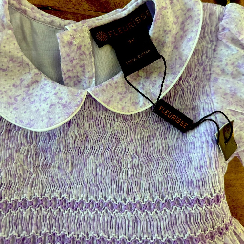 French designer brand~Fleurisse~adorable Dress 💓 Size 3yr